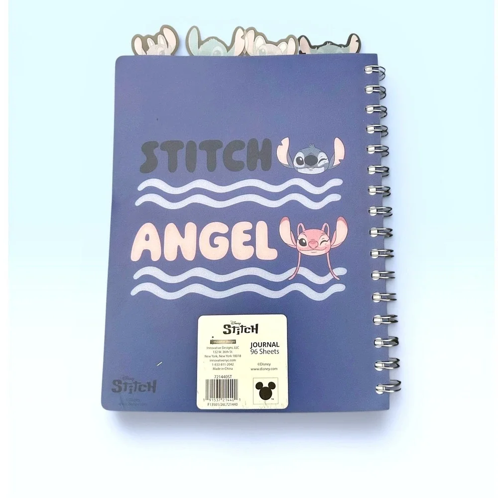 Disney Lilo & Stitch Journal and 20 Pack Glitter Gel Pens Stationery Set New